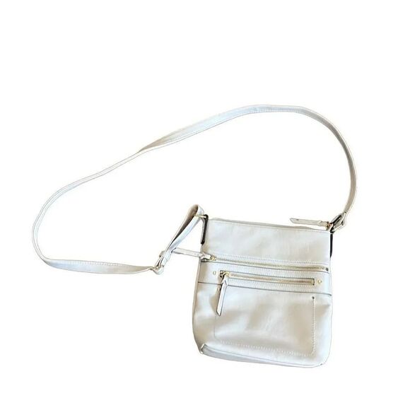 INC Crossbody purse in eggshell - Picture 1 of 6